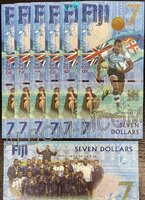 Фиджи 7 долларов 2016 (2017)г. ПРЕСС