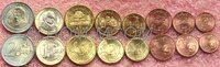 Австрия  набор 8 монет 2023г. 1, 2, 5, 10, 20, 50 центов, 1, 2 евро. UNC 