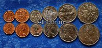 Набор монет Австралии 1982 год (6шт)