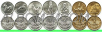 Нагорный Карабах набор 7 монет 2004г. (7шт) UNC