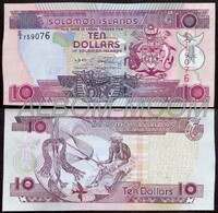 Соломоновы острова 10 долларов 2009 год. UNC. Пресс
