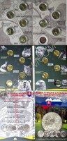 Альбом для монет Словакия 5 евро 2022-2025 год. Серия Флора и Фауна.