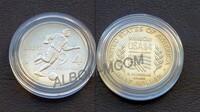 США 1/2 доллара (50 центов) 1994 год. Чемпионат мира по футболу США. Редкий Двор S. Пруф в капсуле