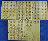 Комплект разделителей для монет 1$ США (5шт)