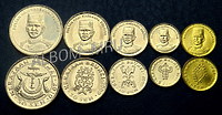 Бруней 5 монет 2006-2010г. UNC.