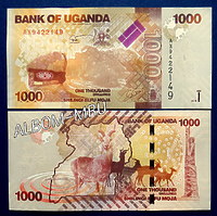 Уганда 1000 шиллингов 2010г. Пресс
