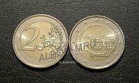 Словения 2 евро 2020г. Адам Бохорович. UNC
