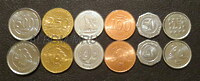 Ливан набор 6 монет 1996-2012г. UNC