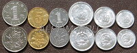 Китай набор 6 монет. UNC