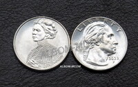 США 25 центов 2023 г. Американские женщины. 9я монета. Джовита Идар. UNC