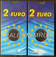 Блистер под монету 2 евро.