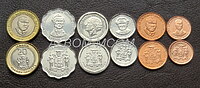 Ямайка набор 1996-2008г. 10,25 центов, 1,5,10,20 долларов.(6 монет) UNC