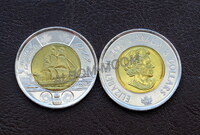 Канада 2 доллара 2012 год. Война 1812 года. Фрегат Шеннон. UNC