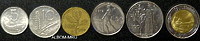 Италия 6 монет 1951-2001.  VF-XF