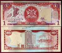 Тринидад и Тобаго 1 доллар 2006 год.  UNC