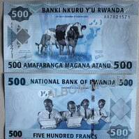 Руанда 500 франков 2013 года. UNC